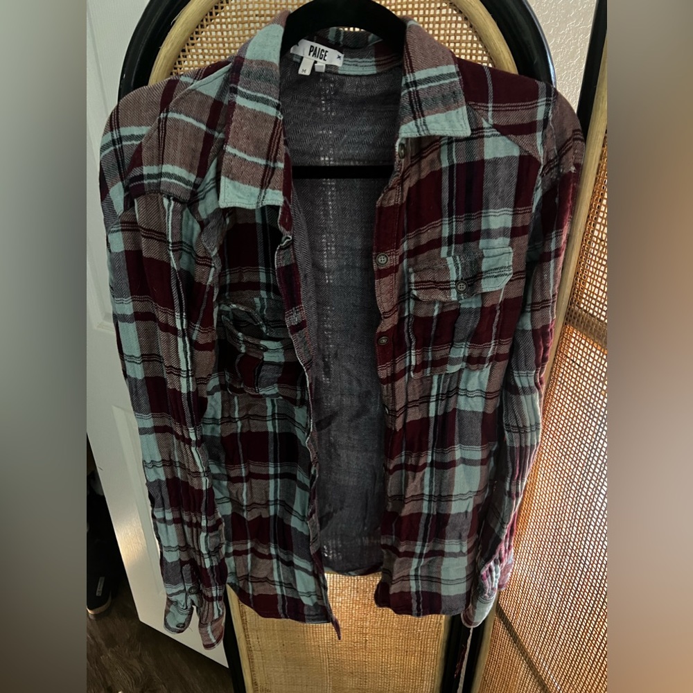 Plaid Button Up